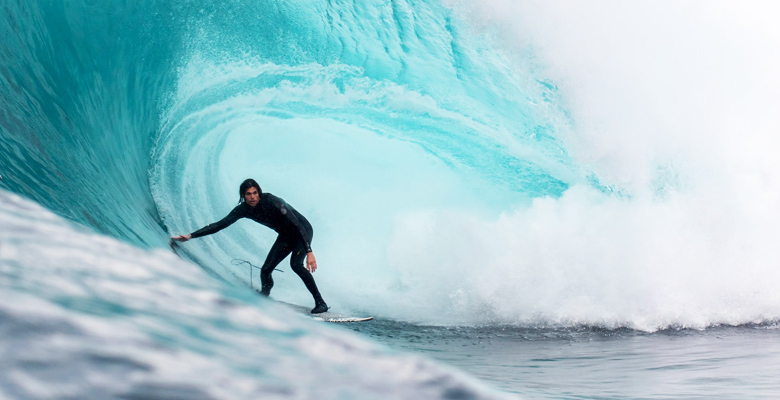 Person Surfing Extreme Sports Waterboarding